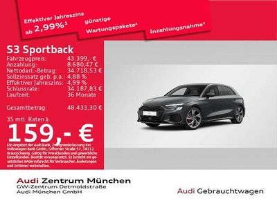 Gebraucht Audi S3 Ambiente 310 PS (228 kW) 2024 Daytonagrau perleffekt Limousine