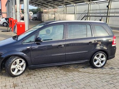 Gebraucht Opel Zafira 125 PS (91 kW) 2008 Schwarz Van / Kleinbus