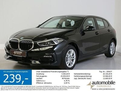 Gebraucht BMW 118 Sport Line 136 PS (100 kW) 2023 Saphirschwarz met. Kleinwagen