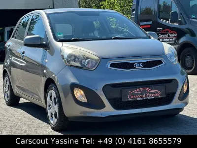 Gebraucht Kia Picanto Edition 7 69 PS (50 kW) 2011 Silber Kleinwagen
