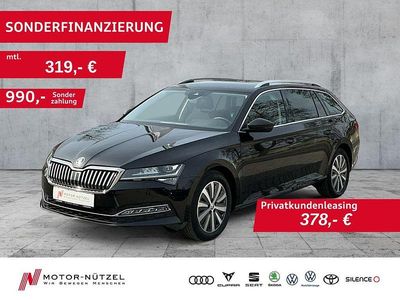 Gebraucht Skoda Superb Style 200 PS (147 kW) 2022 Schwarzmagic perleffekt Kombi