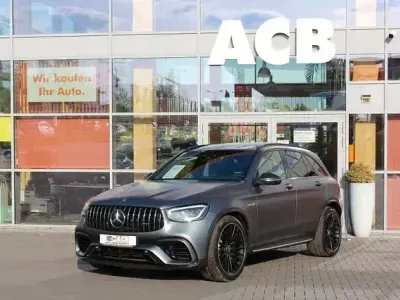 Gebraucht Mercedes GLC63 AMG AMG 476 PS (350 kW) 2020 Manufaktur selenitgrau magno (metallic) SUV