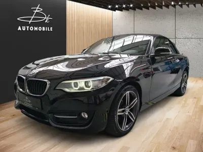Używany BMW 220 Sport Line 184 KM (135 kW) 2015 Czarny Kabriolet
