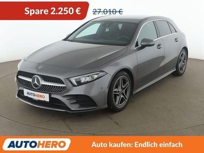 Gebraucht Mercedes A180 AMG line 136 PS (100 kW) 2022 Grau Limousine