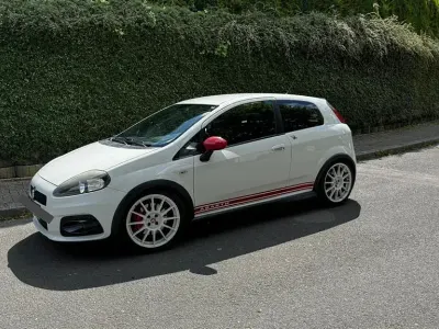 Gebraucht Abarth Grande Punto 155 PS (114 kW) 2008 Weiß Kleinwagen