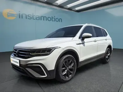 Gebraucht VW Tiguan Allspace 150 PS (110 kW) 2022 Weiss SUV