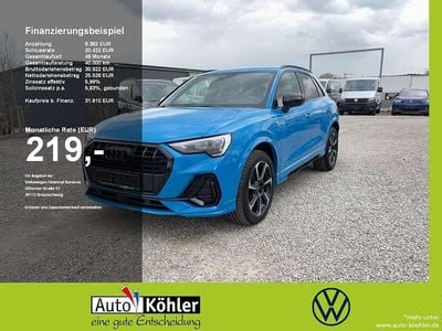 Usata Audi Q3 S-Line 150 CV (110 kW) 2023 Blu SUV