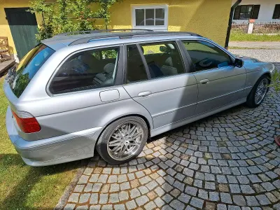 Usata BMW 520 170 CV (125 kW) 2002 Argento Station wagon