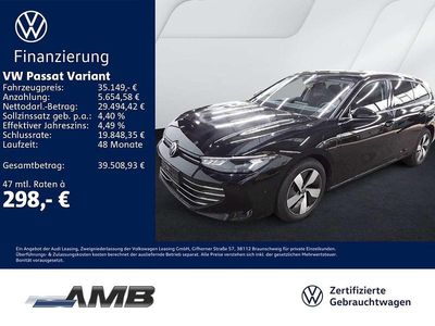 Grenadillschwarz metallic Gebraucht 2025 VW Passat Business Kombi | 34.460 € (Guter Preis)