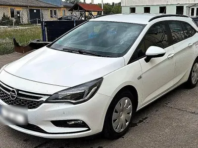 Gebraucht Opel Astra 110 PS (80 kW) 2019 Weiß Kombi