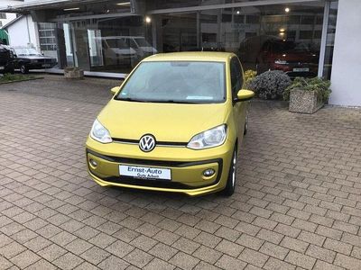 Gebraucht VW up! Sound 60 PS (44 kW) 2017 Honey yellow metallic Kleinwagen
