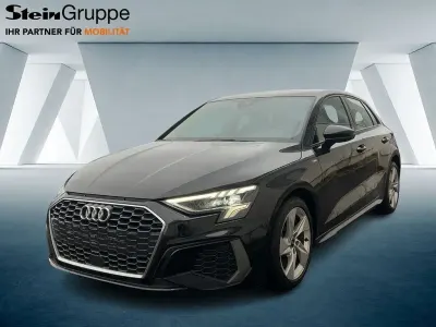 Używany Audi A3 S-Line 110 KM (80 kW) 2023 Czarny Sedan/Limuzyna