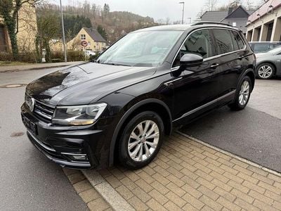 Gebraucht VW Tiguan R-line 150 PS (110 kW) 2018 Schwarz SUV