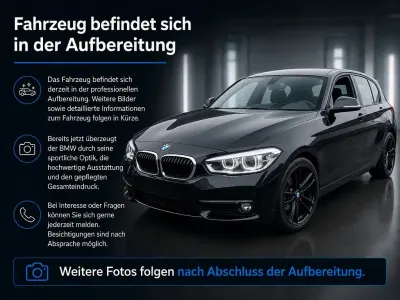 Gebraucht BMW 118 Advantage 150 PS (110 kW) 2017 Schwarz Kleinwagen