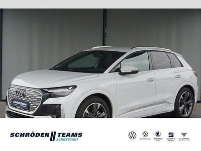 Weiß Gebraucht 2022 Audi Q4 e-tron S-Line SUV | 30.890 € (Fairer Preis)