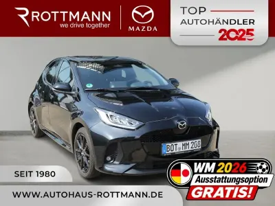 Neu Mazda 2 Homura-Line 116 PS (85 kW) 2026 Schwarz Kleinwagen