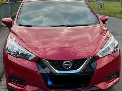 Gebraucht Nissan Micra 90 PS (66 kW) 2017 Rot Kleinwagen