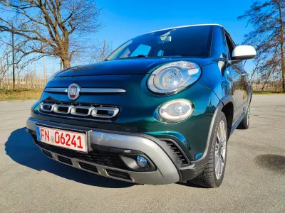 Gebraucht Fiat 500L Cross 95 PS (69 kW) 2018 Grün Van / Kleinbus