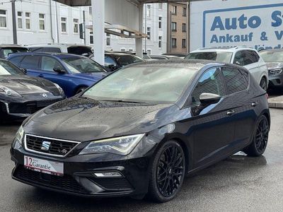 Usata Seat Leon FR-Line 150 CV (110 kW) 2018 Nero Berlina