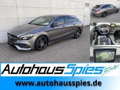 Gebraucht Mercedes CLA250e Shooting Brake AMG line 211 PS (155 kW) 2017 Mountaingrau  met. Kombi