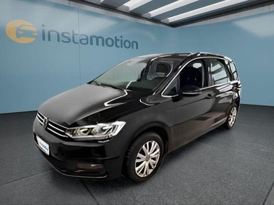 Gebraucht VW Touran 150 PS (110 kW) 2022 Schwarz Van / Kleinbus