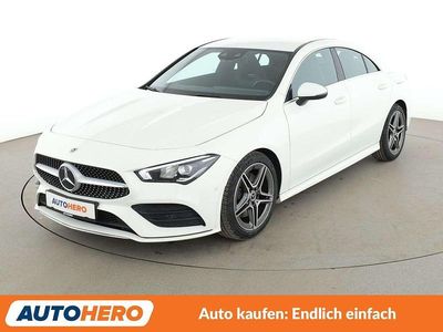 Usata Mercedes CLA200 AMG line 163 CV (119 kW) 2020 Bianco Berlina