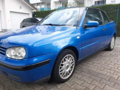 Gebraucht VW Golf Cabriolet 100 PS (73 kW) 2000 Blau Cabrio