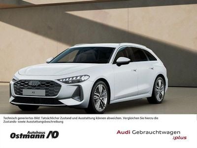 Gebraucht Audi A5 Sport 150 PS (110 kW) 2025 Gletscherweiß metallic Kombi