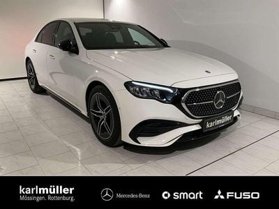 Gebraucht Mercedes E200 AMG 204 PS (150 kW) 2024 Unilack polarweiß Limousine