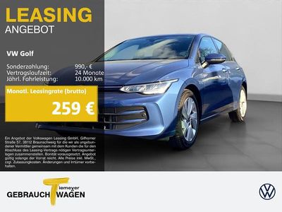 Gebraucht VW Golf VIII Life 150 PS (110 kW) 2025 Blau Limousine