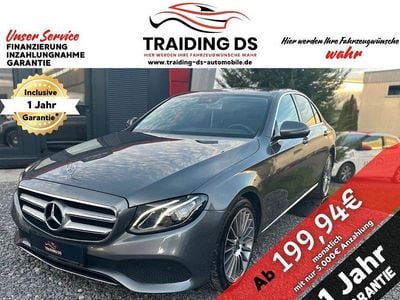 Gebraucht Mercedes E220 Avantgarde 194 PS (142 kW) 2018 Selenitgrau Limousine
