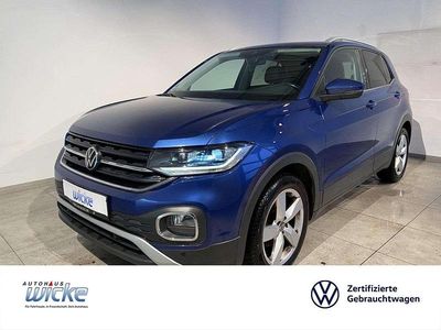 Blau Gebraucht 2021 VW T-Cross Style SUV | 16.890 € (Fairer Preis)