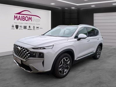 Gebraucht Hyundai Santa Fe Prime 179 PS (131 kW) 2021 Weiß SUV