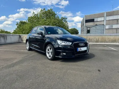 Gebraucht Audi A1 Sportback S-Line 95 PS (69 kW) 2018 Schwarz Kleinwagen