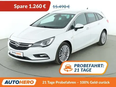 Gebraucht Opel Astra Innovation 200 PS (147 kW) 2018 Schneeweiss/olympic/summit whi Kombi