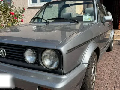 Gebraucht VW Golf Cabriolet 95 PS (69 kW) 1989 Grau Cabrio
