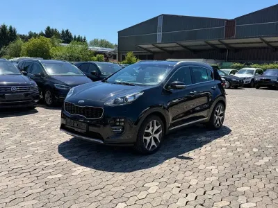 Używany Kia Sportage GT-Line 177 KM (130 kW) 2018 Czarny SUV