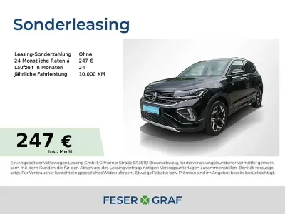 Gebraucht VW T-Cross R-line 150 PS (110 kW) 2025 Deep black perleffekt SUV