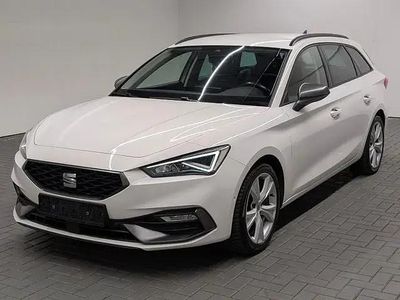 Usata Seat Leon ST FR 150 CV (110 kW) 2021 Bianco Station wagon