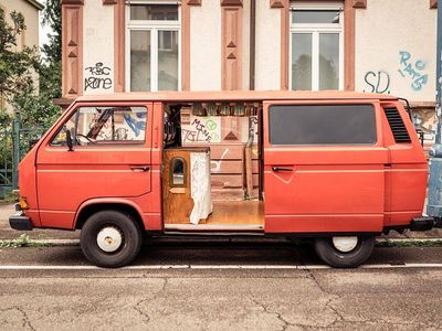 Gebraucht VW Transporter 1984 Rot Van