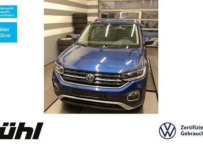Reef blue metallic Gebraucht 2022 VW T-Cross Style SUV | 21.790 € (Fairer Preis)