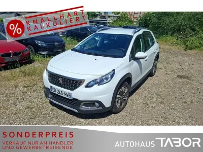 Gebraucht Peugeot 2008 Allure 110 PS (80 kW) 2016 Lack weiss banquise/typ aussen SUV