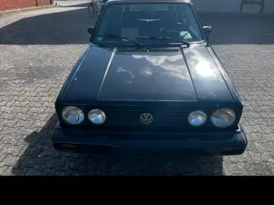 Gebraucht VW Golf Cabriolet 98 PS (72 kW) 1990 Schwarz Cabrio