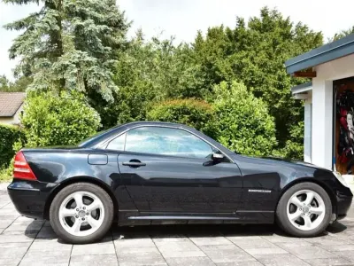 Gebraucht Mercedes SLK200 163 PS (119 kW) 2001 Schwarz Cabrio