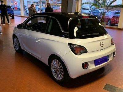 gebraucht Opel Adam weiß 2017 4 fach bereift Teilleder