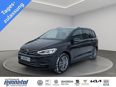 Neu VW Touran Comfortline 150 PS (110 kW) 2025 Grenadillschwarz metallic Van / Kleinbus
