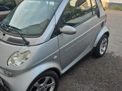 Gebraucht Smart ForTwo Cabrio 55 PS (40 kW) 2002 Silber Cabrio
