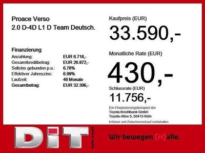 Usata Toyota Proace Verso Comfort 144 CV (105 kW) 2022 Nero Station wagon