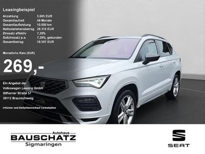 Gebraucht Seat Ateca FR 150 PS (110 kW) 2022 Nevada weiss SUV