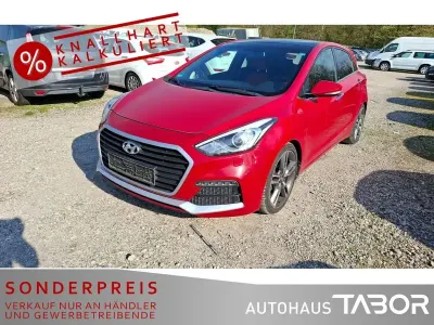 Brugt Hyundai i30 Turbo 186 HK (136 kW) 2015 Rød Sedan